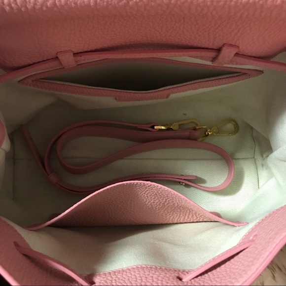 Mansur Gavriel Tumble Lady Bag in Peony - Picture 6 of 8